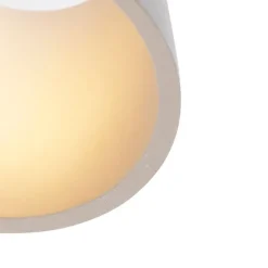 QAZQA Schlafzimmerlampen|Küchenlampen*Industrielle Wandleuchte Beton mit Lichteffekt - Cup