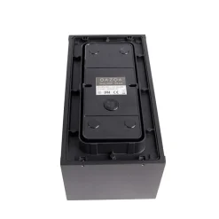 QAZQA Gartenbeleuchtung|Außenwandleuchten*Industrielle Wandleuchte schwarz 26 cm IP44 - Charlois