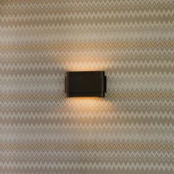 QAZQA Wandleuchten|Wohnzimmerlampen*Industrielle Wandleuchte dunkelbronze 2-flammig - Coen