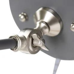 QAZQA Wandleuchten|Wohnzimmerlampen*Industrielle Wandleuchte grau verstellbar - Dazzle