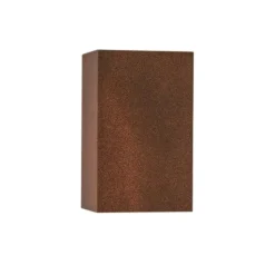 QAZQA Gartenbeleuchtung|Außenwandleuchten*Industrielle Wandleuchte rostbraun 2-flammig IP44 - Baleno