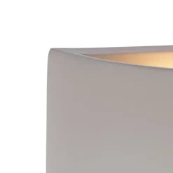 QAZQA Schlafzimmerlampen|Küchenlampen*Industrielle Wandleuchte grauer Beton - Creil