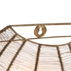 QAZQA Wandleuchten|Wohnzimmerlampen*Industrielle Wandleuchte Bronze mit Schwarz - Dong