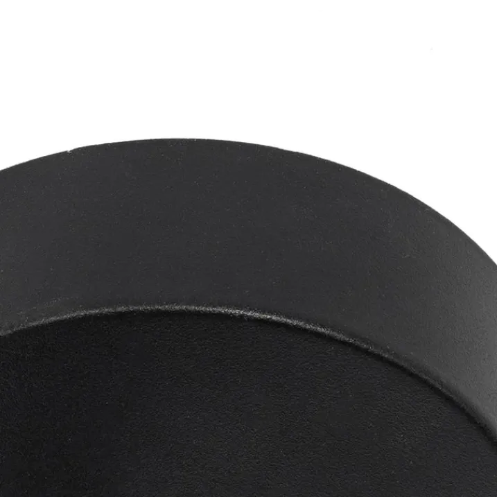 QAZQA Wandstrahler|Deckenstrahler*Industrieller Fleck schwarz mit Beton - Pedra