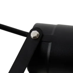 QAZQA Gartenbeleuchtung|Außenstrahler*Industrieller Smart Spike Spot schwarz inkl. WiFi GU10 IP65 - Basic