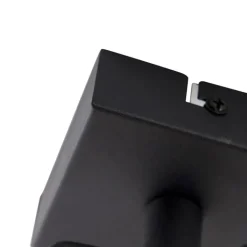 QAZQA Smarte Spots|Smarte Deckenleuchten*Industrieller Smart Spot schwarz inkl. WiFi GU10 - Suplux