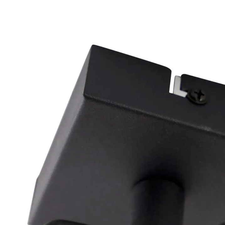 QAZQA Smarte Spots|Smarte Deckenleuchten*Industrieller Smart Spot schwarz inkl. WiFi GU10 - Suplux