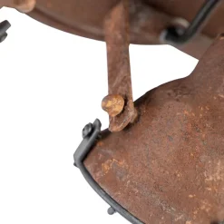 QAZQA Deckenstrahler|Aufbaustrahler*Industrieller Spot im Rostdesign 3-Flammig - Sorra