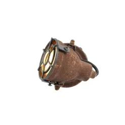 QAZQA Schlafzimmerlampen|Küchenlampen*Industrieller Strahler Rostbraun drehbar und neigbar - Sorra