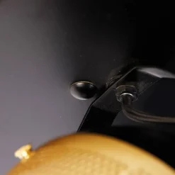 QAZQA Deckenstrahler|Aufbaustrahler*Industrie-Spot schwarz mit Messing 3 Lichter - Haicha