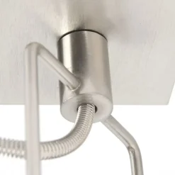 QAZQA Wandstrahler|Deckenstrahler*Industriespot Stahl drehbar und kippbar - Suplux