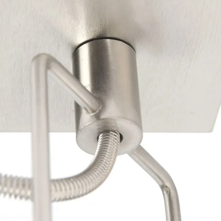 QAZQA Wandstrahler|Deckenstrahler*Industriespot Stahl drehbar und kippbar - Suplux