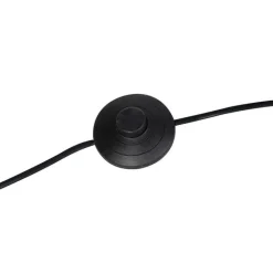 QAZQA Stehlampen|Wohnzimmerlampen*Industriestehlampe schwarz verstellbar - Hobby