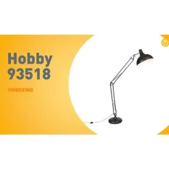 QAZQA Stehlampen|Wohnzimmerlampen*Industriestehlampe schwarz verstellbar - Hobby