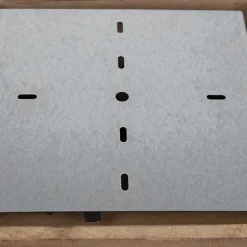 QAZQA Schlafzimmerlampen|Küchenlampen*Industriestrahler rostbraun mit Holz kippbar 4-Licht - Gina