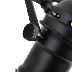 QAZQA Deckenstrahler|Aufbaustrahler*Industriestrahler schwarz 2-Licht mit Ventilen - Film