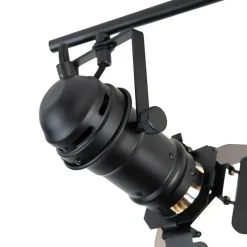 QAZQA Deckenstrahler|Aufbaustrahler*Industriestrahler schwarz 2-Licht mit Ventilen - Film