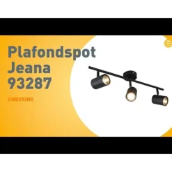 QAZQA Schlafzimmerlampen|Küchenlampen*Industriestrahler schwarz kippbar - Jeana 3