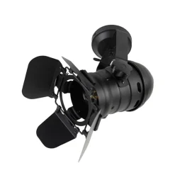 QAZQA Küchenlampen|Esszimmerlampen*Industriestudio Spot schwarz drehbar und kippbar - Film