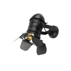 QAZQA Küchenlampen|Esszimmerlampen*Industriestudio Spot schwarz drehbar und kippbar - Film