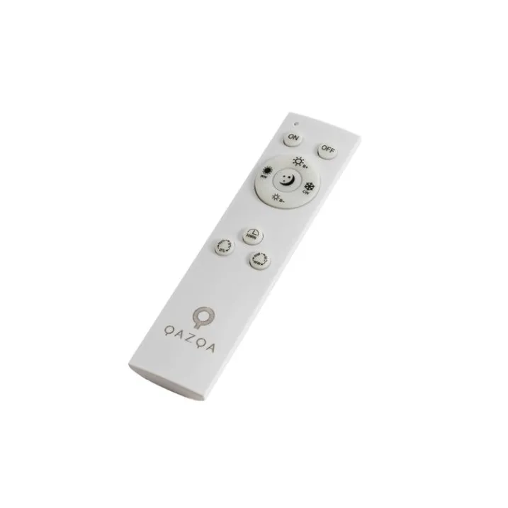 QAZQA Smarte Deckenleuchten|Led-Deckenleuchten*Intelligente Deckenleuchte schwarz 3-flammig mit Fernbedienung - Rondas