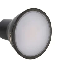 LUEDD Smarte Glühbirnen|Led Lampen*Intelligente dimmbare GU10-LED-Lampe schwarz 7W 600 lm 3000K