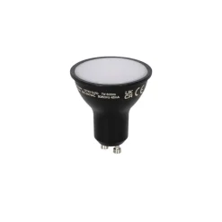 LUEDD Smarte Glühbirnen|Led Lampen*Intelligente dimmbare GU10-LED-Lampe schwarz 7W 600 lm 3000K