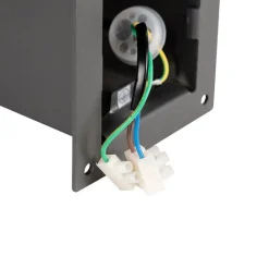 QAZQA Smarte Außenbeleuchtung|Stehlampen Außen*Intelligente industrielle Steh-Außenleuchte Anthrazit 30 cm inkl. WLAN P45 - Dänemark