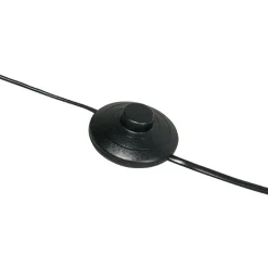 QAZQA Küchenlampen|Esszimmerlampen*Intelligente moderne Bogenlampe schwarz inkl. A60 Wifi - Vinossa