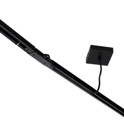 QAZQA Schlafzimmerlampen|Küchenlampen*I-Stromversorgung mit quadratischer Montageplatte für 1-phasige Schiene schwarz - Iconic