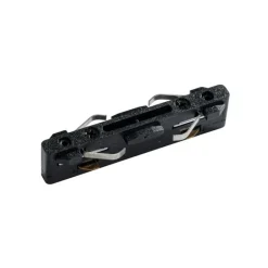 QAZQA Deckenstrahler|Aufbaustrahler*I-Verbinder Schiene Schwarz 1-phasig - Slimline