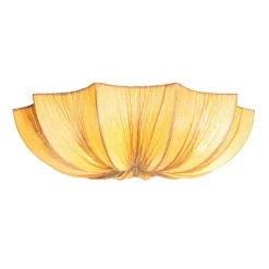 Kinder QAZQA Kinderzimmerlampen|Deckenleuchten*Japandi Deckenleuchte Beige 52cm 3-flammig - Plu