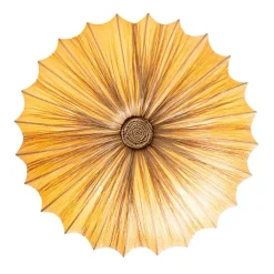 Kinder QAZQA Kinderzimmerlampen|Deckenleuchten*Japandi Deckenleuchte Beige 60cm 5-flammig - Plu