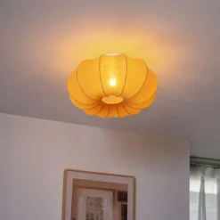 QAZQA Deckenleuchten|Wohnzimmerlampen*Japandi Deckenleuchte Gold 37cm - Plu Asyesha