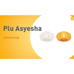 QAZQA Deckenleuchten|Wohnzimmerlampen*Japandi Deckenleuchte Gold 27cm - Plu Asyesha