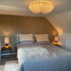 Kinder QAZQA Kinderzimmerlampen|Deckenleuchten*Japandi Deckenleuchte Grau 60cm 5-flammig - Plu