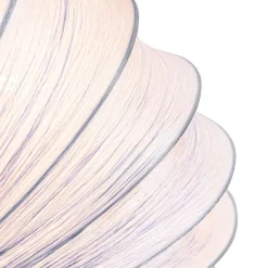 Kinder QAZQA Kinderzimmerlampen|Deckenleuchten*Japandi Deckenleuchte Grau 60cm 5-flammig - Plu