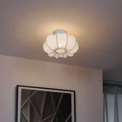 QAZQA Deckenleuchten|Wohnzimmerlampen*Japandi Deckenleuchte Weiß 27cm - Plu Asyesha