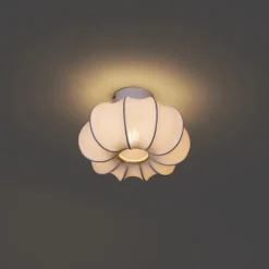 QAZQA Deckenleuchten|Wohnzimmerlampen*Japandi Deckenleuchte Weiß 27cm - Plu Asyesha