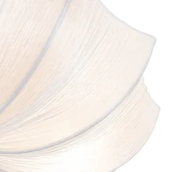 Kinder QAZQA Kinderzimmerlampen|Deckenleuchten*Japandi Deckenleuchte Weiß Seide 52cm 3-flammig - Plu