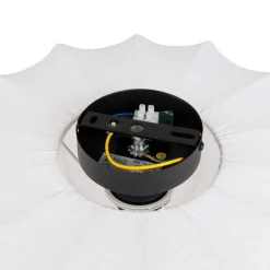 Trio Leuchten Deckenleuchten|Wohnzimmerlampen*Japandi Deckenleuchte Weiß 40cm - Madleine