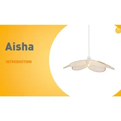 QAZQA Schlafzimmerlampen|Küchenlampen*Japandi Hängelampe Creme mit Leinenschirm - Aisha