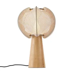 QAZQA Tischlampen|Wohnzimmerlampen*Japandi Tischleuchte Beige 45cm - Gertie