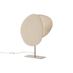 QAZQA Tischlampen*Japandi Tischleuchte Beige - Organica