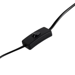 Trio Leuchten Tischlampen|Wohnzimmerlampen*Japandi Tischleuchte Schwarz mit Weiß - Madleine