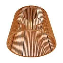 QAZQA Gartenbeleuchtung|Deckenleuchten Außen*Japandi-Deckenleuchte für den Außenbereich mit orangefarbenem Seil IP54 - Jayla