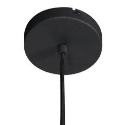 Anne Light & Home Pendelleuchten|Wohnzimmerlampen*Japandi-Pendelleuchte Schwarz mit Stoffschirm 55cm - Sable