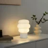QAZQA Tischlampen|Wohnzimmerlampen*Japandi-Tischleuchte Beige mit Opalglas 18cm - Miele