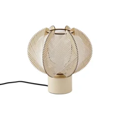 QAZQA Tischlampen|Wohnzimmerlampen*Japandi-Tischleuchte Beige 32cm - Gertie