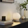 QAZQA Tischlampen|Wohnzimmerlampen*Japandi-Tischleuchte Beige mit Opalglas - Sally